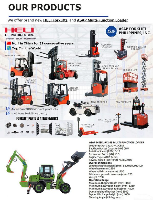 ASAP FORKLIFT PHILIPPINES, INC.